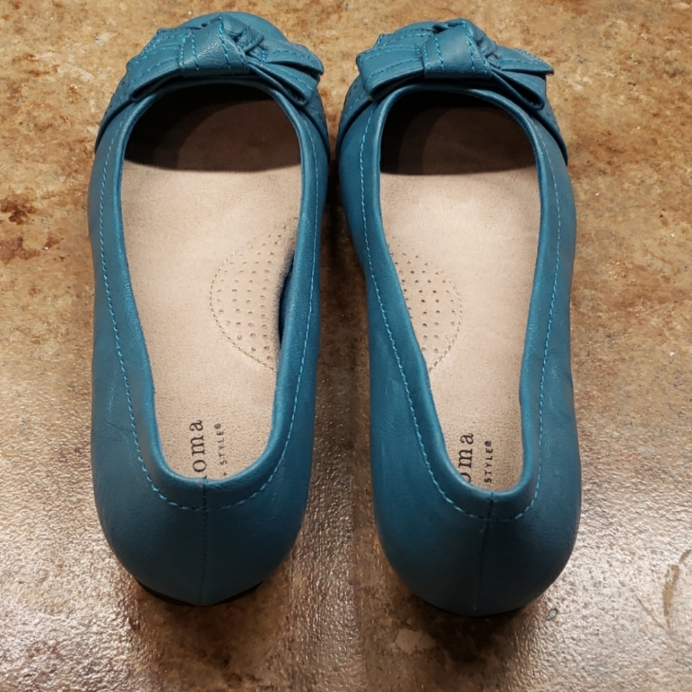 Teal Shoes